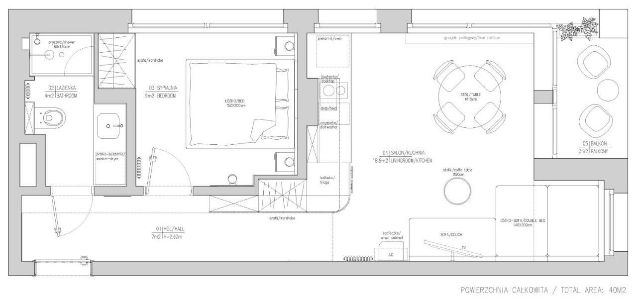 Rajska Blue Luxury Apartment Krasków Eksteriør bilde